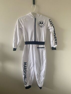 Spirit Halloween Kids Marshmallo Jumpsuit Costume